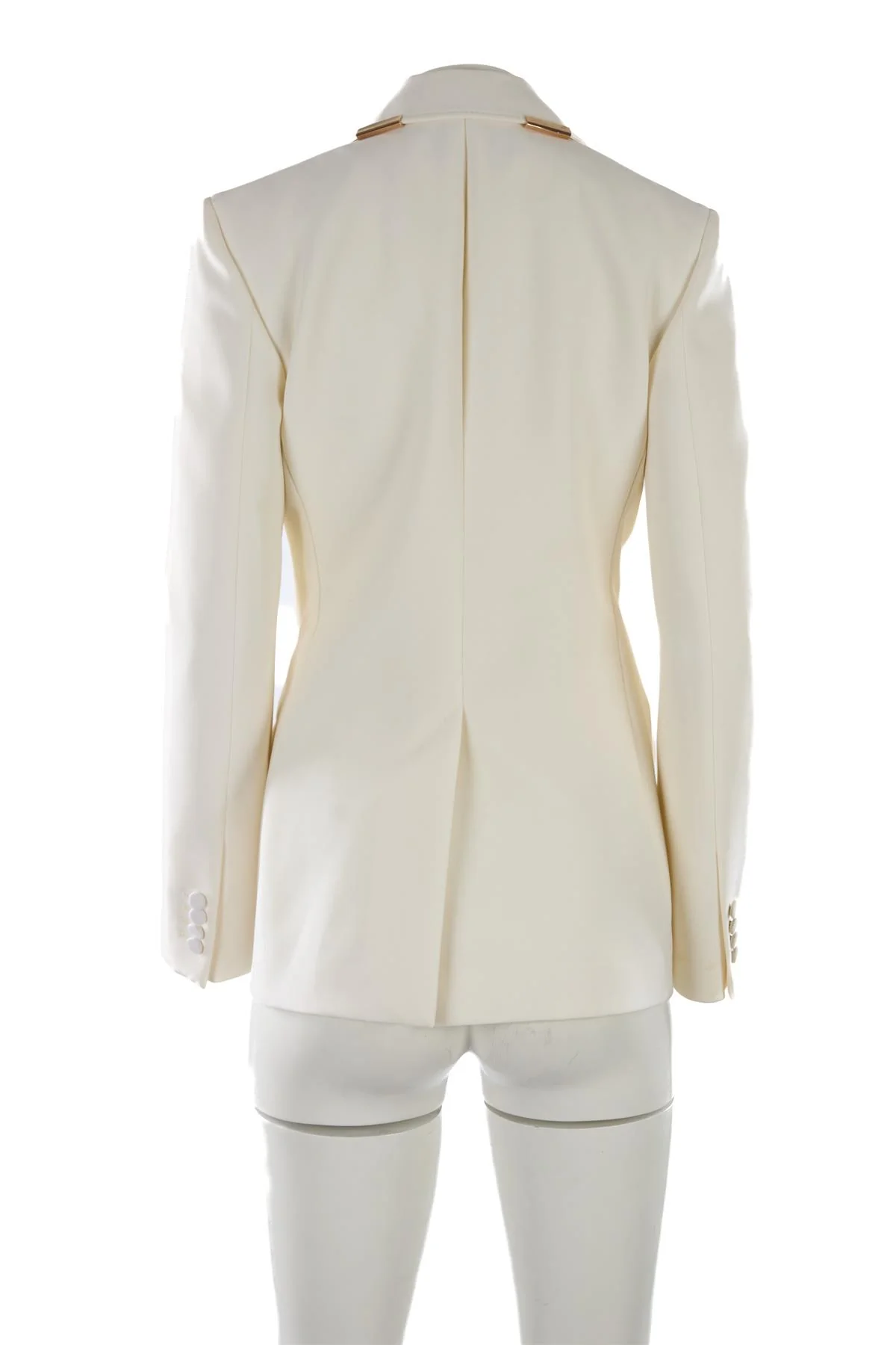 GABRIELA HEARST CREAM WOOL BLAZER IT 38 UK 6 - Image 4