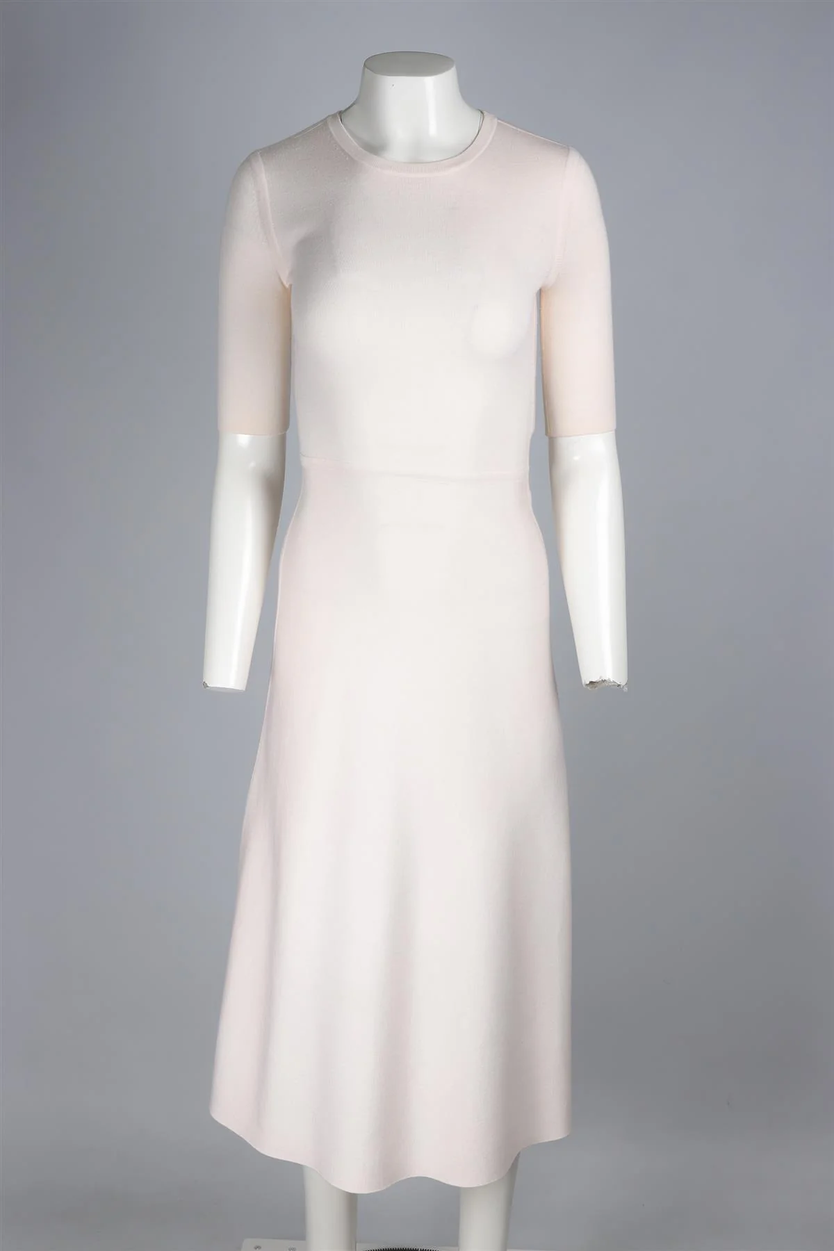 GABRIELA HEARST CREAM WOOL MAXI DRESS XSMALL - Image 2