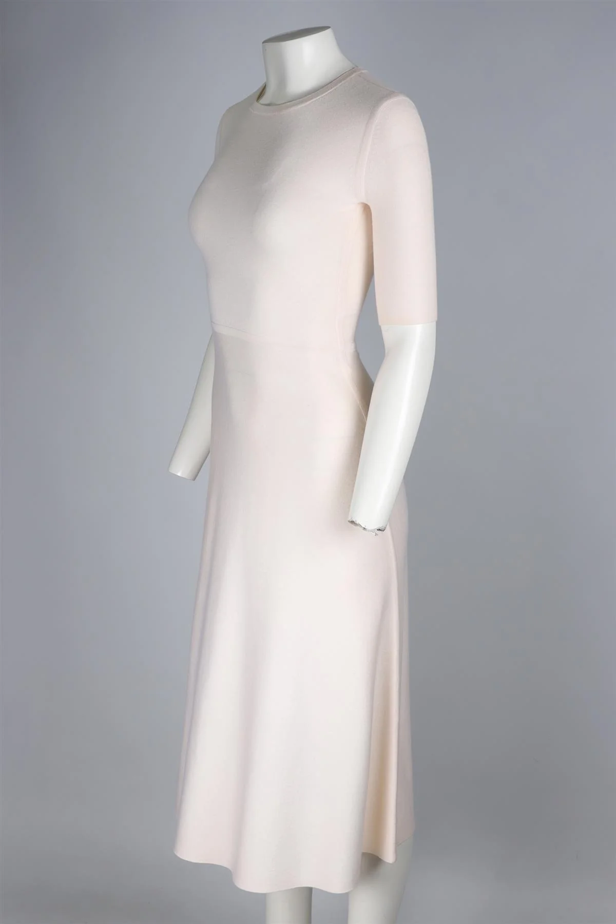 GABRIELA HEARST CREAM WOOL MAXI DRESS XSMALL - Image 3