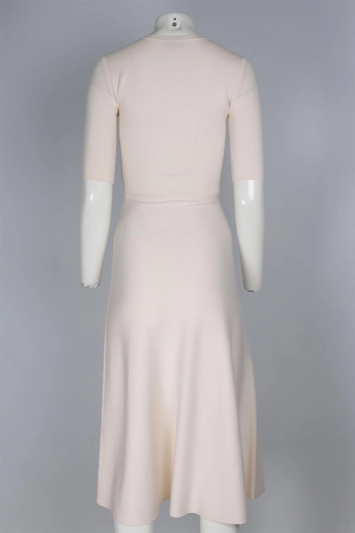 GABRIELA HEARST CREAM WOOL MAXI DRESS XSMALL - Image 4