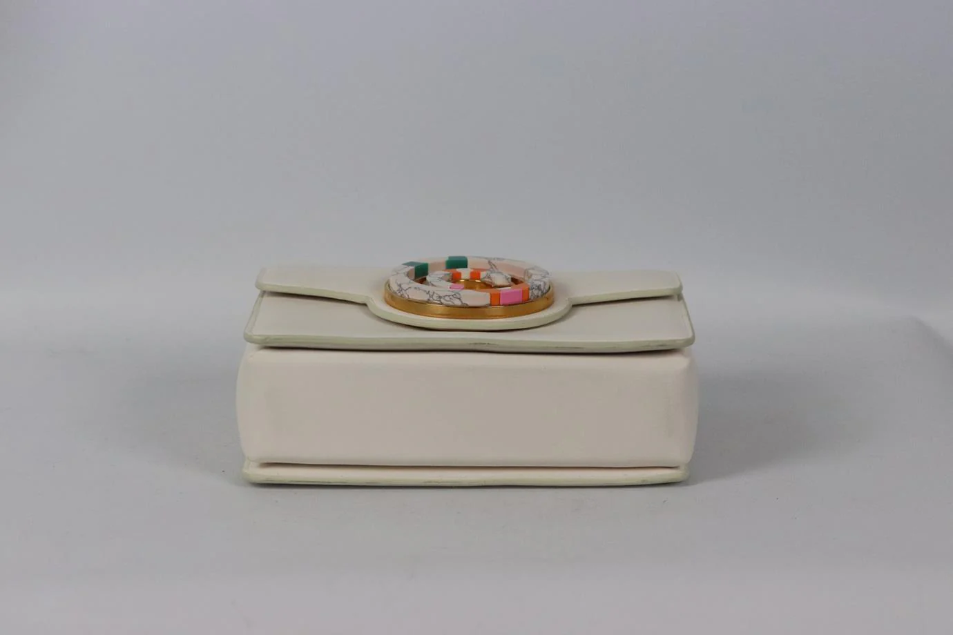 GABRIELA HEARST EMBELLISHED LEATHER SHOULDER BAG - Image 7