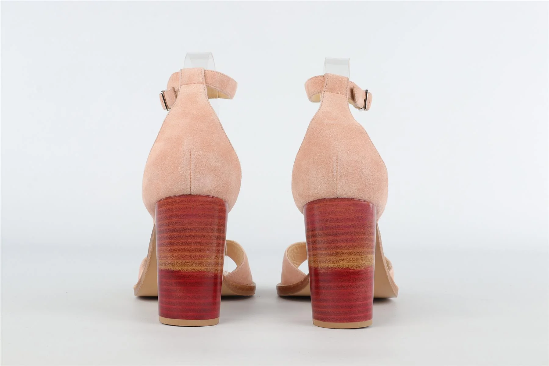 GABRIELA HEARST PINK SUEDE SANDALS EU 38 UK 5 US 8 - Image 5