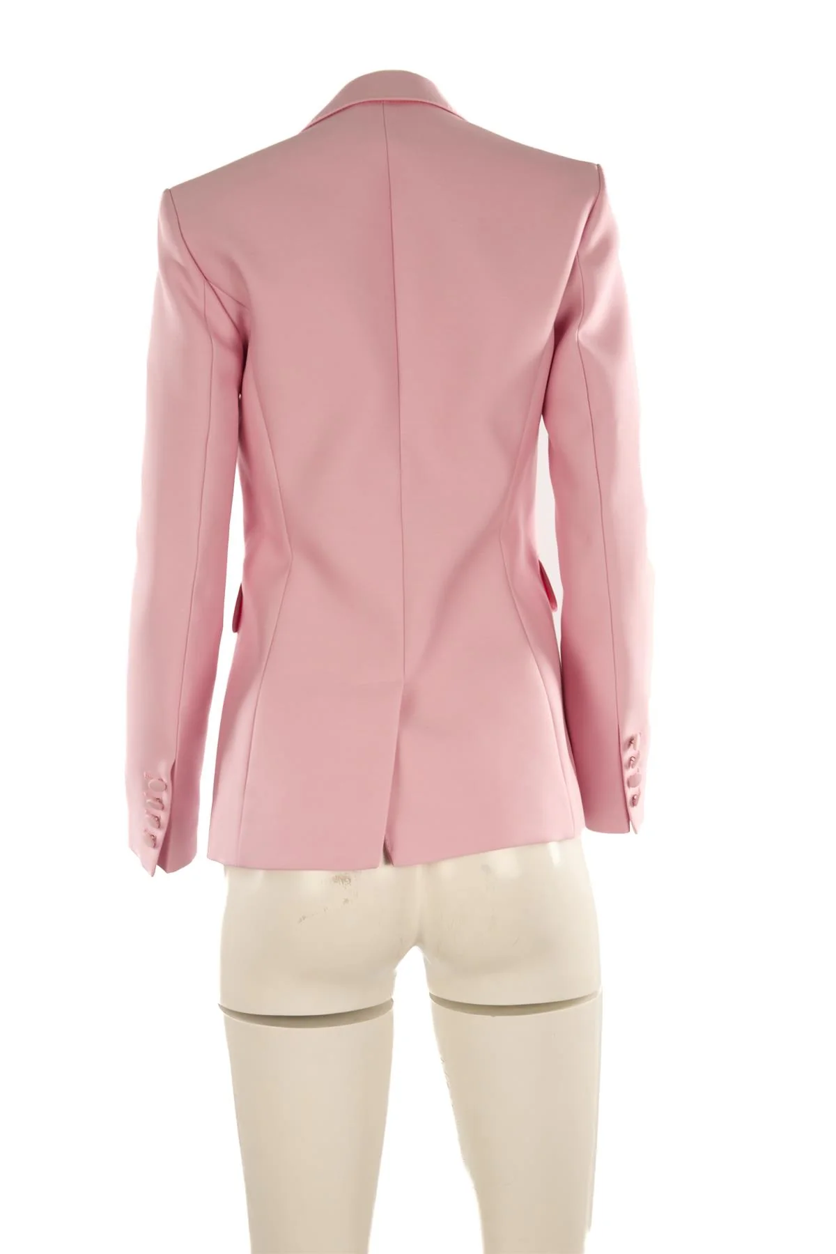 GABRIELA HEARST PINK WOOL BLAZER IT 38 UK 6 - Image 4