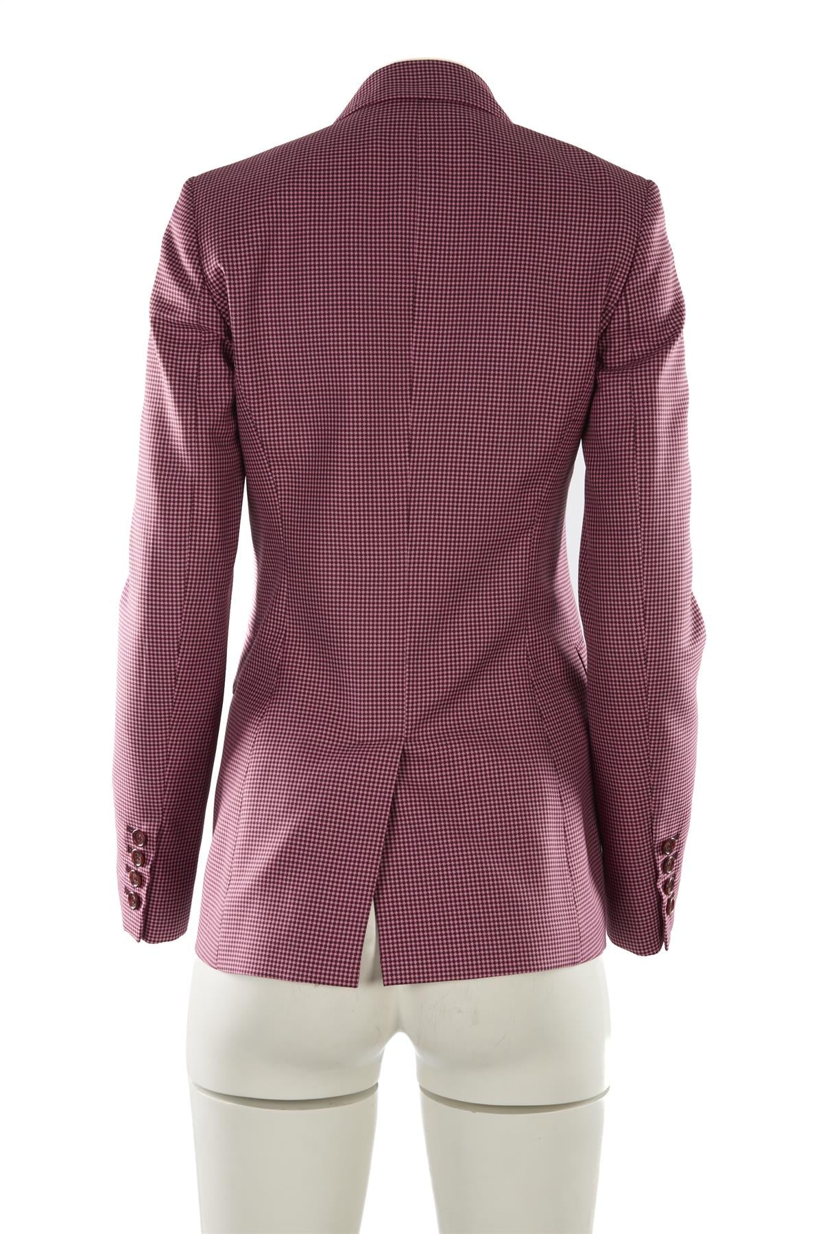 GABRIELA HEARST PURPLE WOOL BLAZER US 0 UK 4 - Image 4