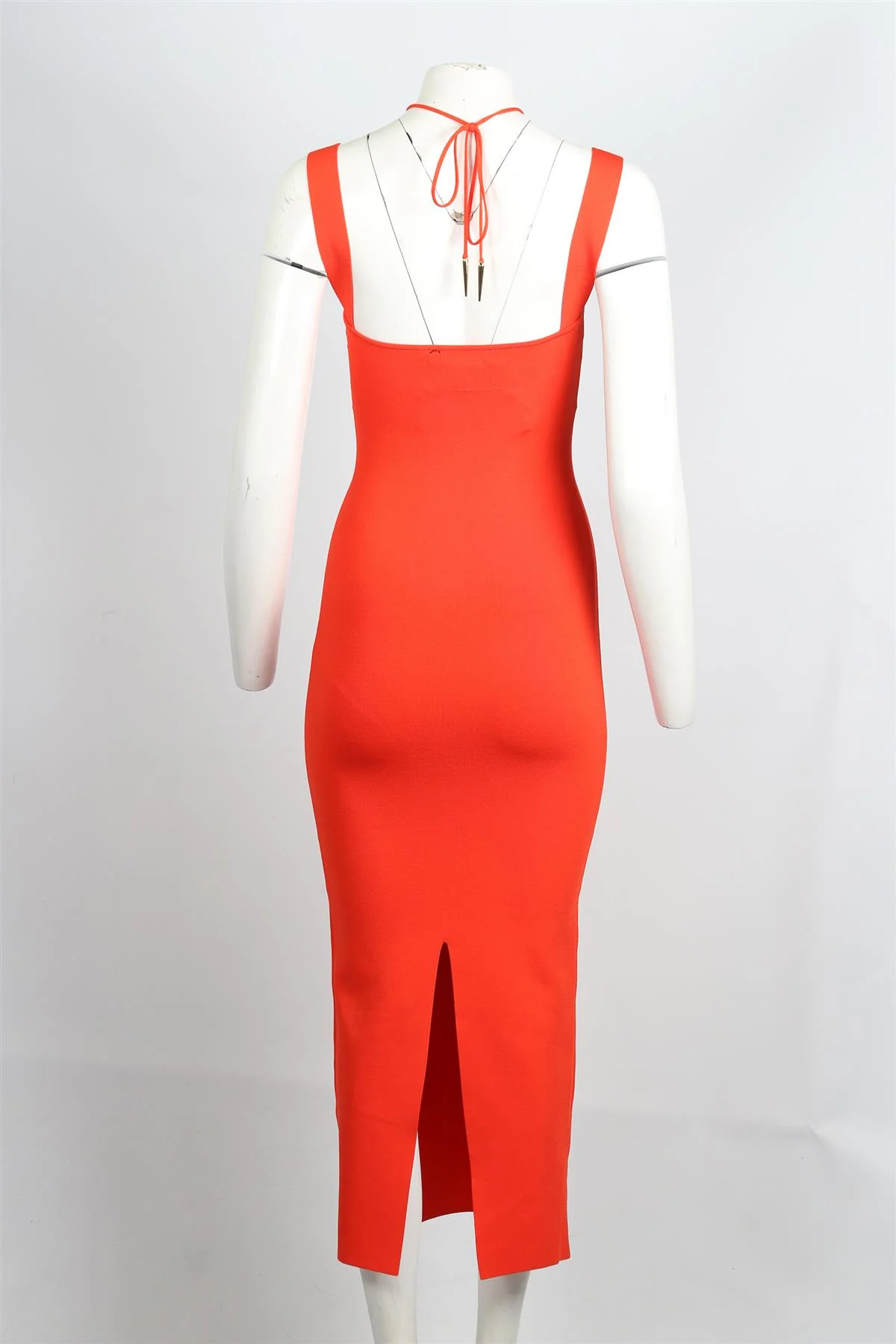 GALVAN LONDON KNIT MIDI DRESS SMALL - Image 4