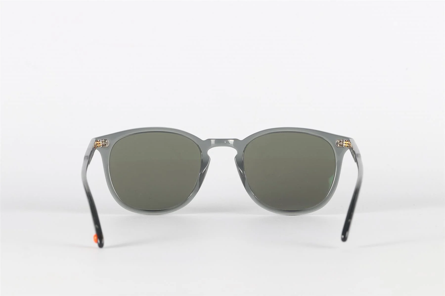 GARRETT LEIGHT GREY SQUARE FRAME ACETATE SUNGLASSES - Image 4
