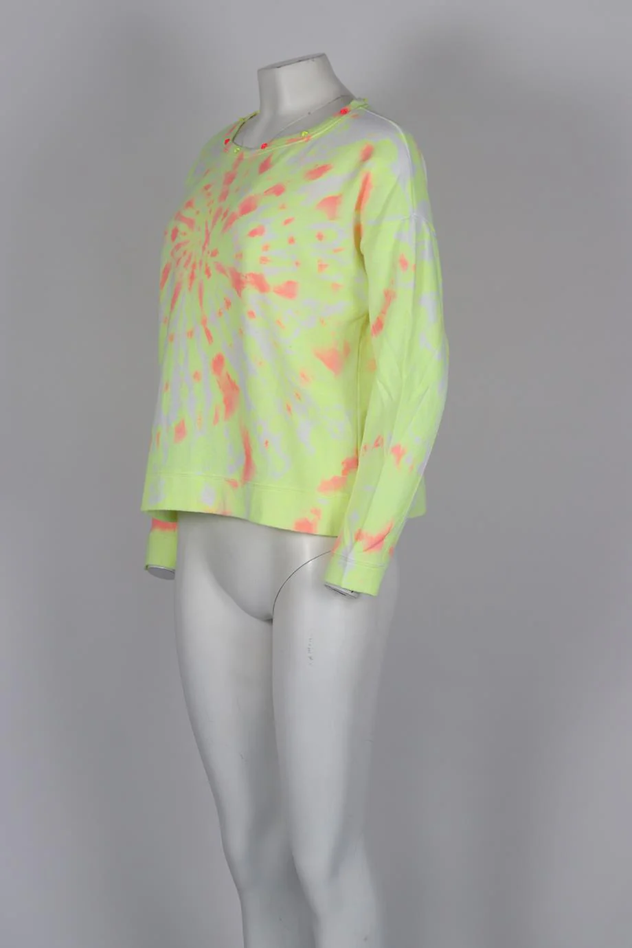 GENERATION LOVE TIE DYED COTTON JERSEY SWEATSHIRT MEDIUM - Image 3