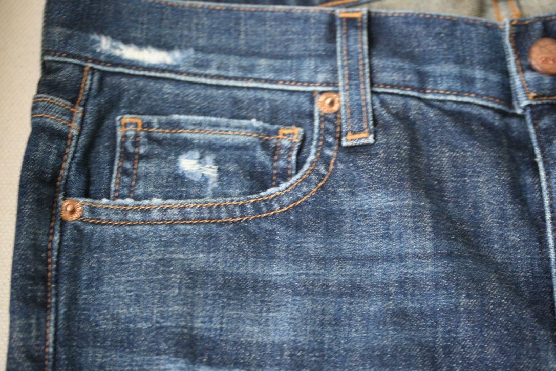 GENETIC DENIM BOYFRIEND ALEXA HEIRLOOM JEANS W24 UK 6 - Image 5