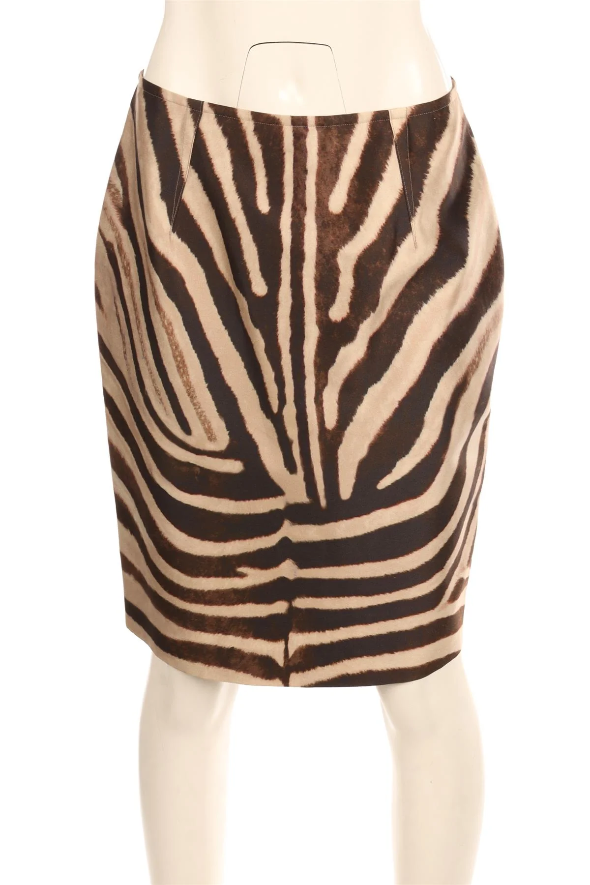 GIAMBATTISTA VALLI BEIGE COTTON MINI SKIRT IT 44 UK 12 - Image 2