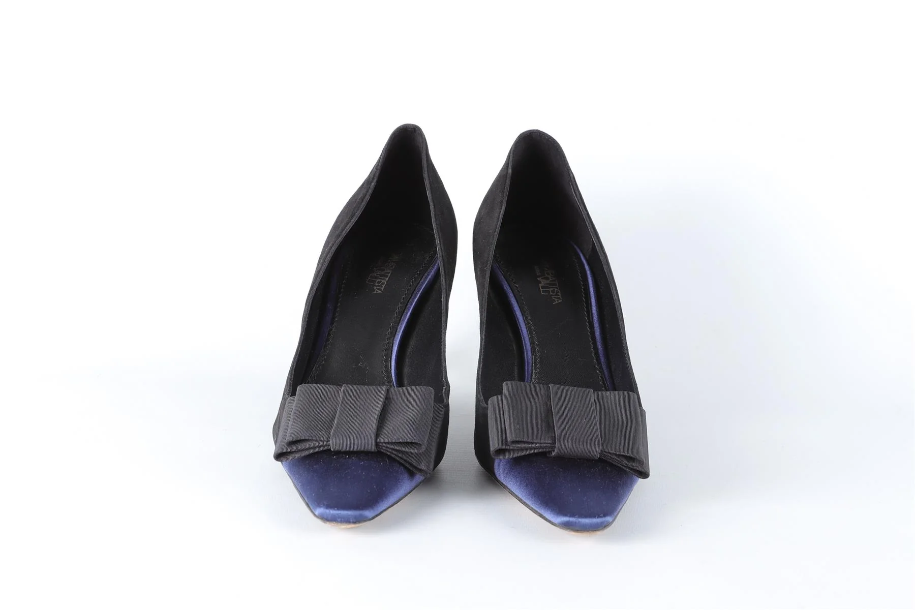 GIAMBATTISTA VALLI BLACK SUEDE PUMPS EU 39.5 UK 6.5 US 9.5 - Image 3
