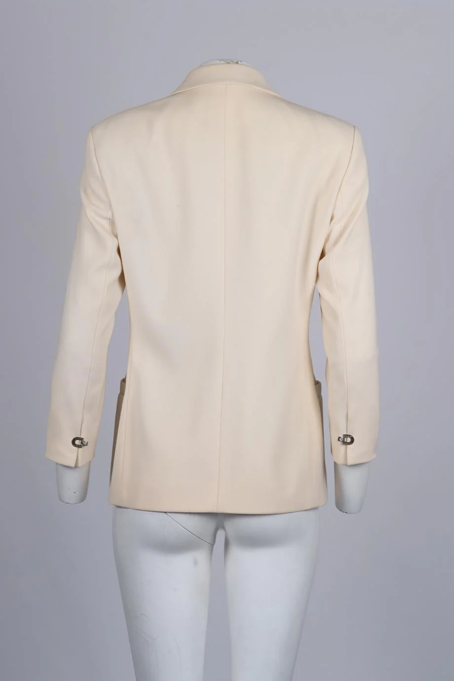 GIANNI VERSACE VINTAGE CREPE BLAZER IT 44 UK 12 - Image 4
