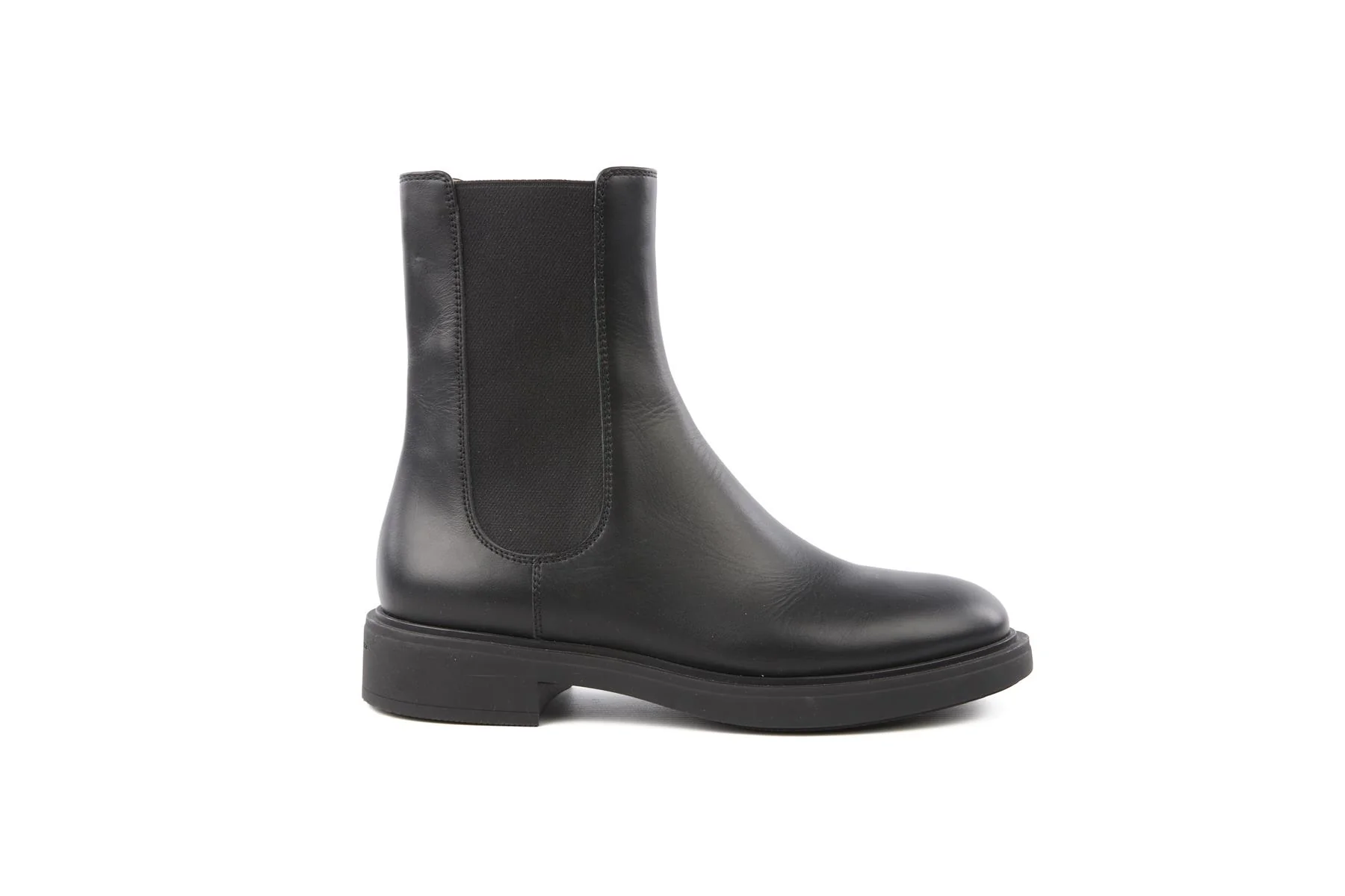 GIANVITO ROSSI BLACK LEATHER CHELSEA BOOTS EU 38 UK 5 US 8 - Image 2