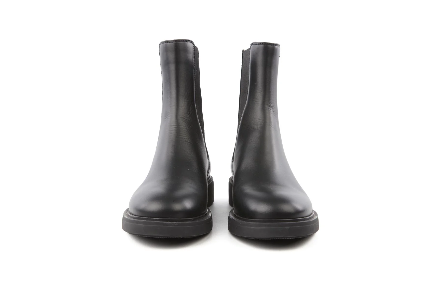 GIANVITO ROSSI BLACK LEATHER CHELSEA BOOTS EU 38 UK 5 US 8 - Image 3