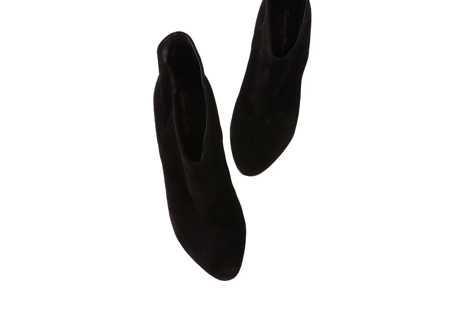 GIANVITO ROSSI BLACK SUEDE ANKLE BOOTS EU 38.5 UK 5.5 - Image 4