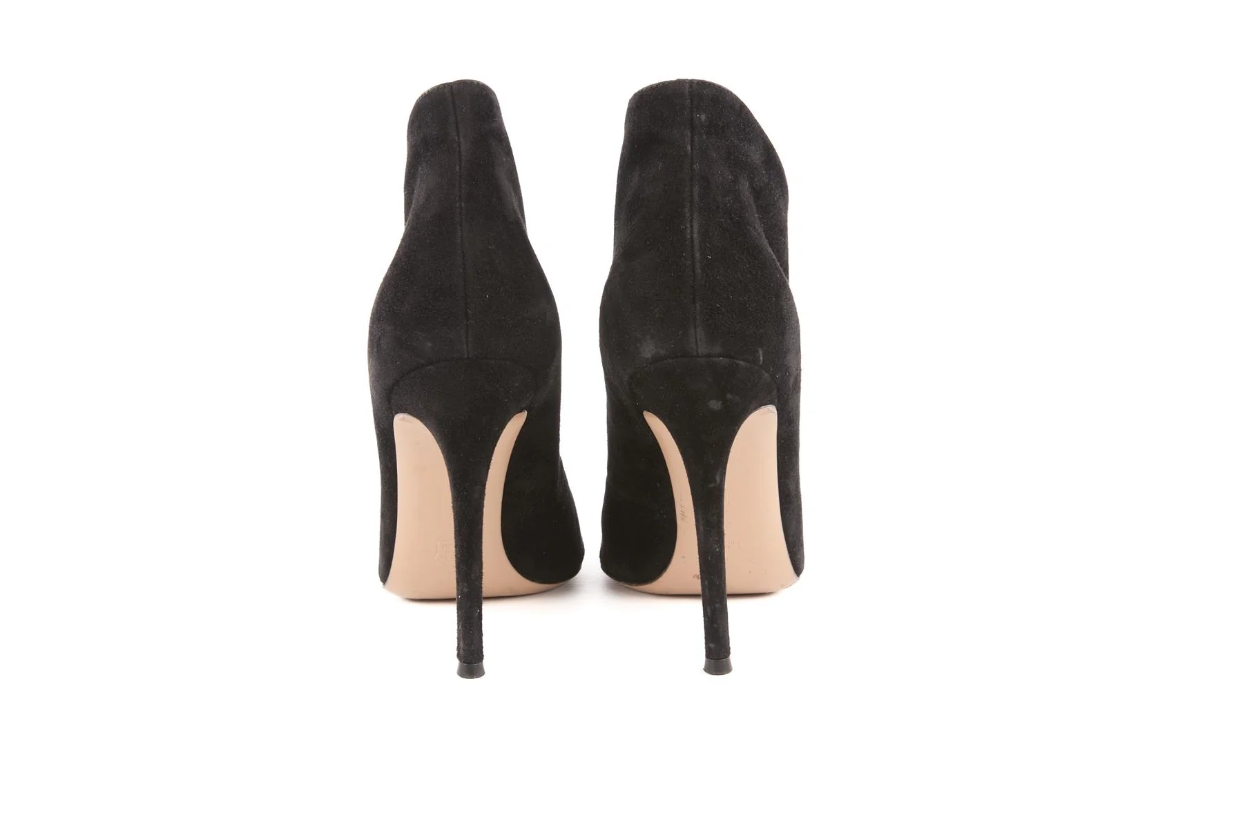GIANVITO ROSSI BLACK SUEDE ANKLE BOOTS EU 38 UK 5 US 8 - Image 5