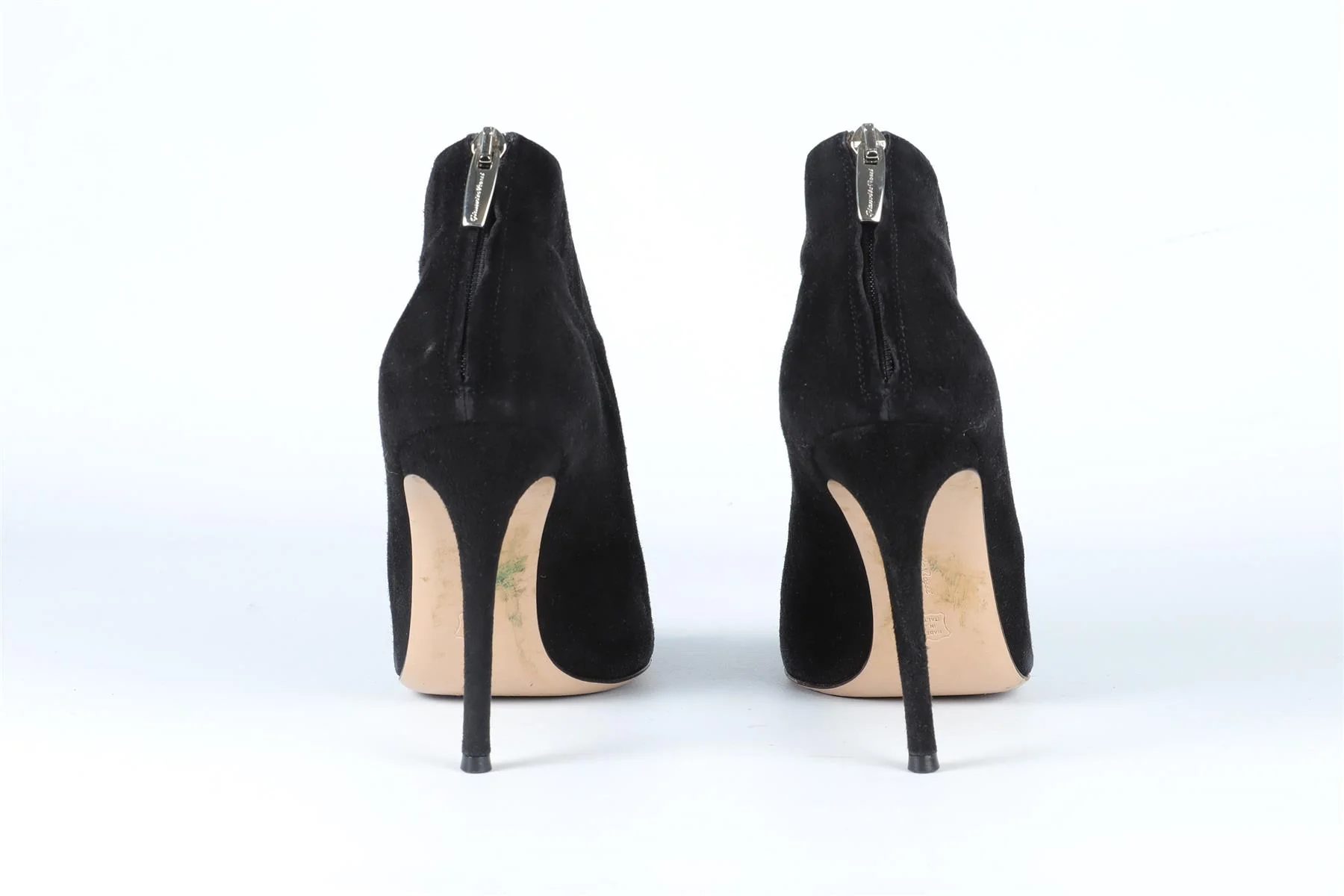 GIANVITO ROSSI BLACK SUEDE ANKLE BOOTS EU 39 UK 6 US 9 - Image 5