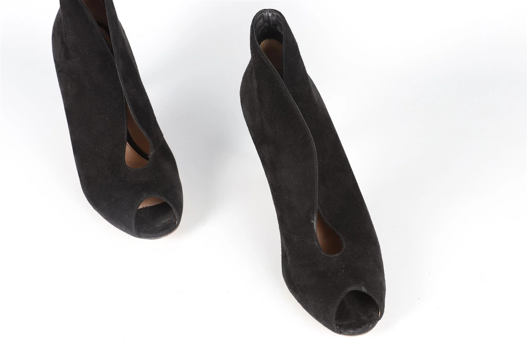 GIANVITO ROSSI BLACK SUEDE ANKLE BOOTS EU 39 UK 6 US 9 - Image 4