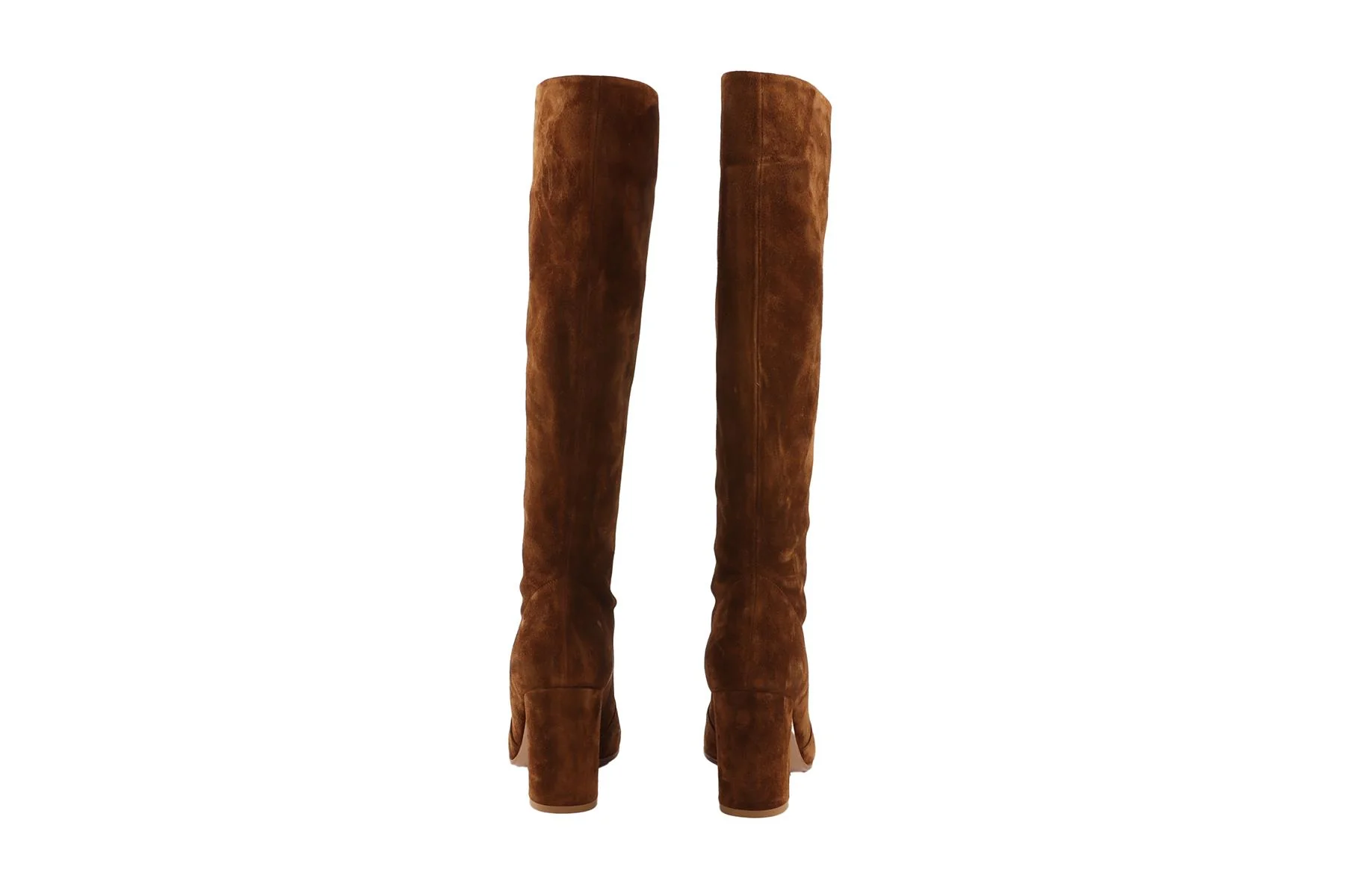 GIANVITO ROSSI BROWN SUEDE KNEE HIGH BOOTS  EU 38.5 UK 5.5 US 8.5 - Image 5