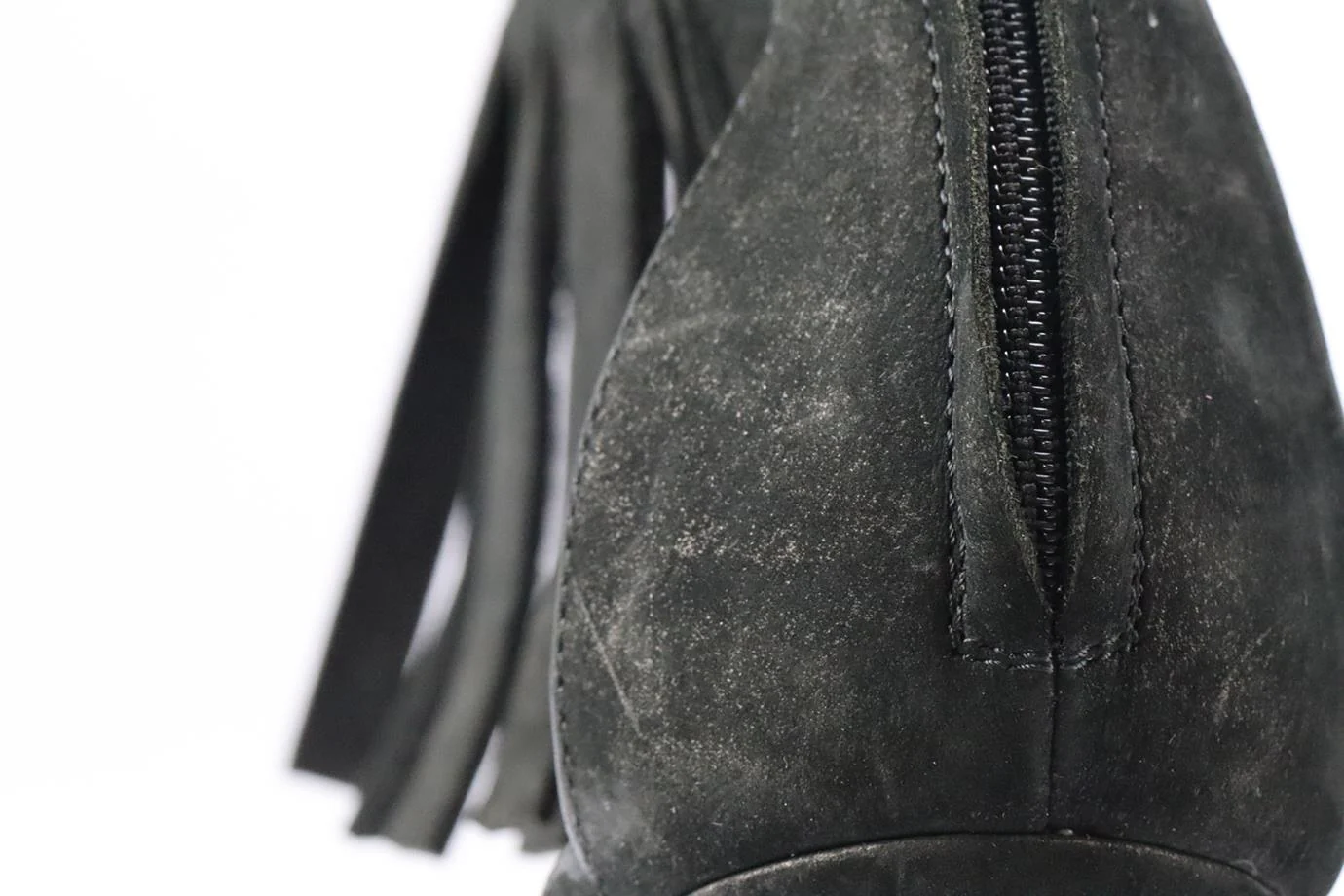 GIANVITO ROSSI FRINGED SUEDE SANDALS EU 38 UK 5 US 8 - Image 7