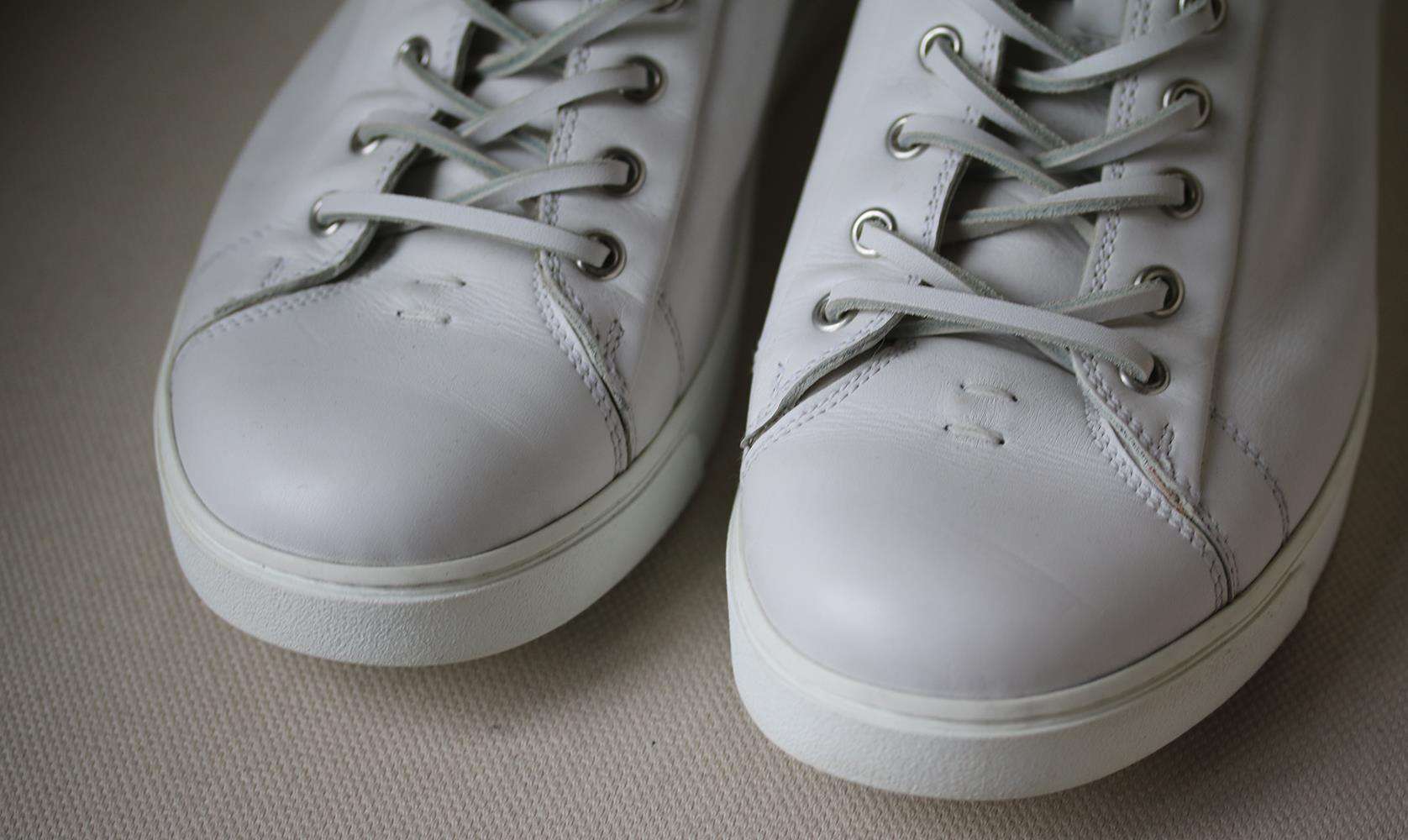 GIANVITO ROSSI LEATHER HIGH TOP SNEAKERS EU 42 UK 8 US 9 - Image 4