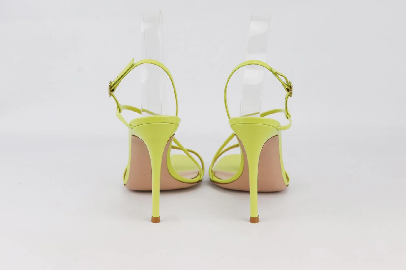 GIANVITO ROSSI MANHATTAN PATENT LEATHER SANDALS EU 38 UK 5 US 8 - Image 4