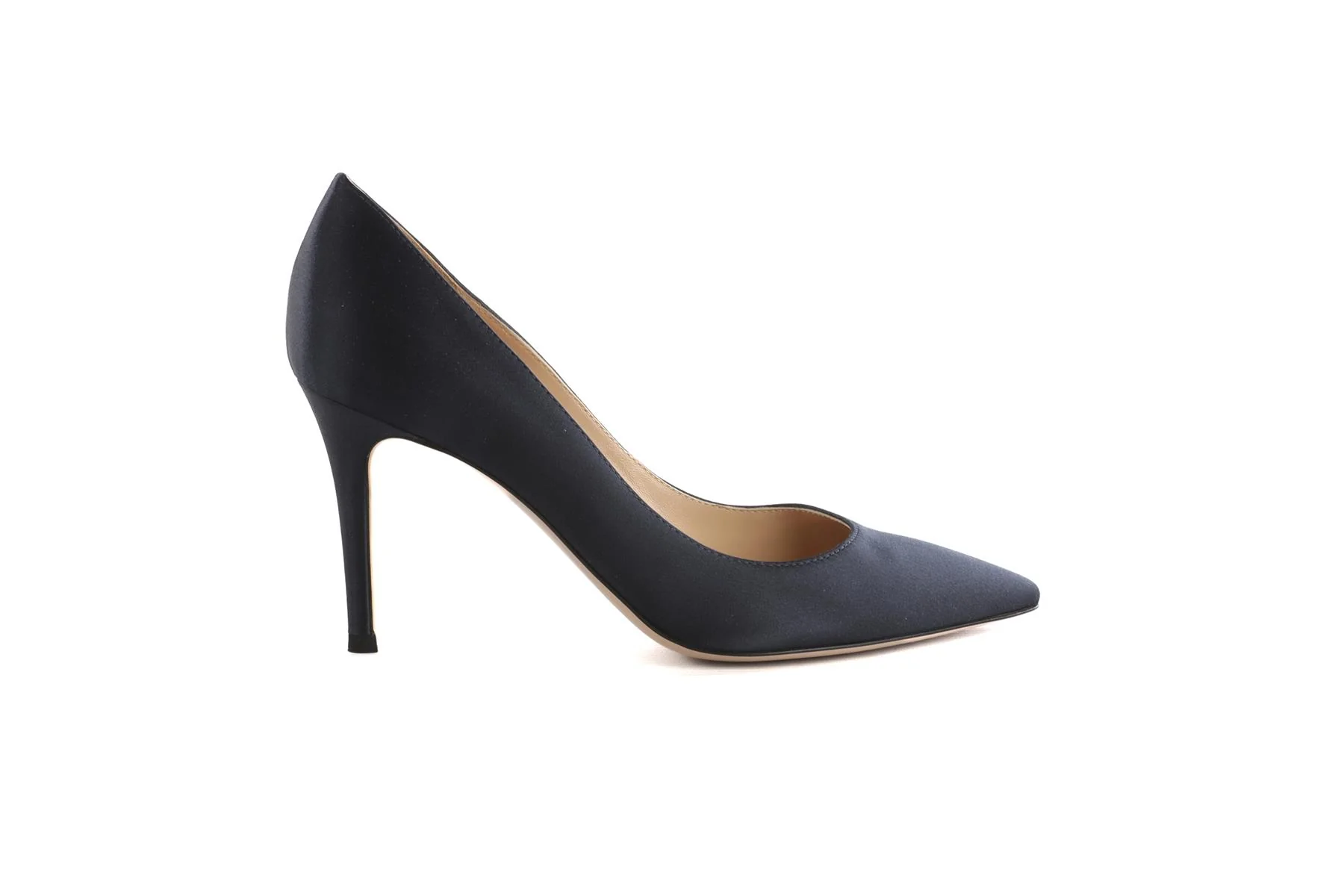 GIANVITO ROSSI NAVY SUEDE PUMPS EU 38 UK 5 US 8 - Image 2