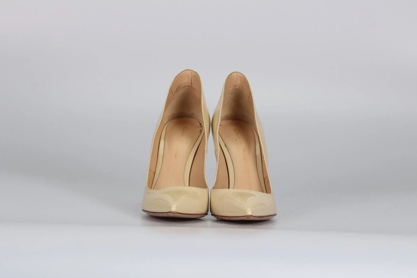 GIANVITO ROSSI PATENT LEATHER HEELS EU 38.5 UK 5.5 - Image 3