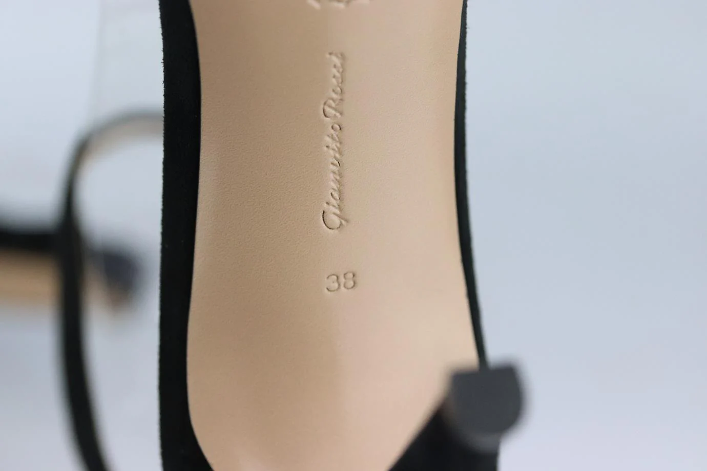 GIANVITO ROSSI PORTOFINO PVC AND SUEDE SANDALS EU 38 UK 5 US 8 - Image 6