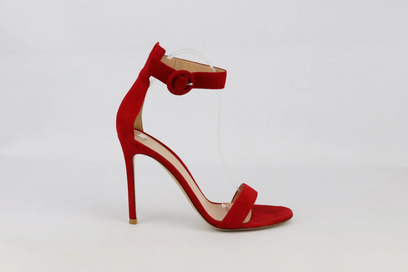GIANVITO ROSSI PORTOFINO SUEDE SANDALS EU 38 UK 5 US 8 - Image 2