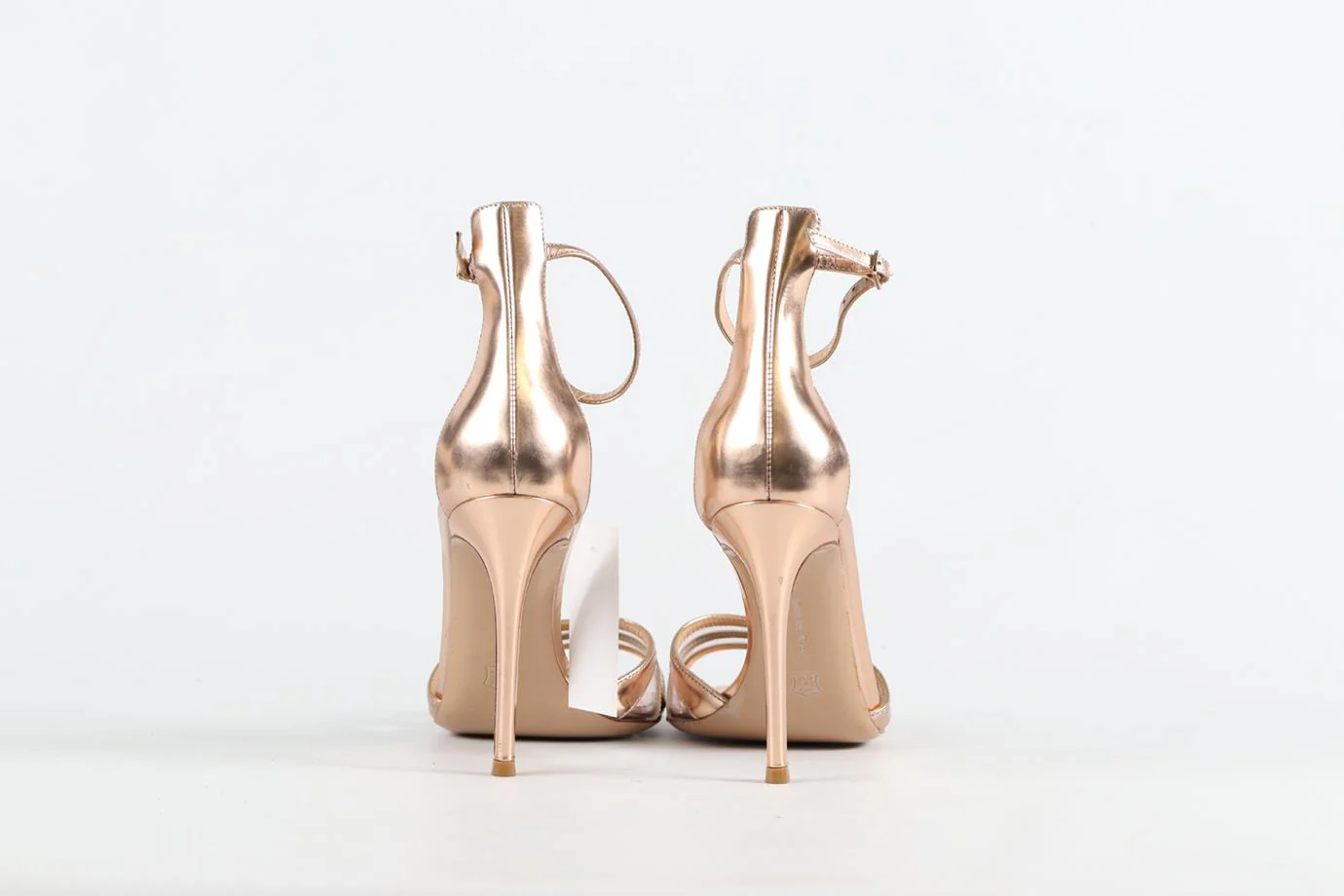GIANVITO ROSSI PVC AND LEATHER SANDALS EU 37.5 UK 4.5 US 7.5 - Image 4