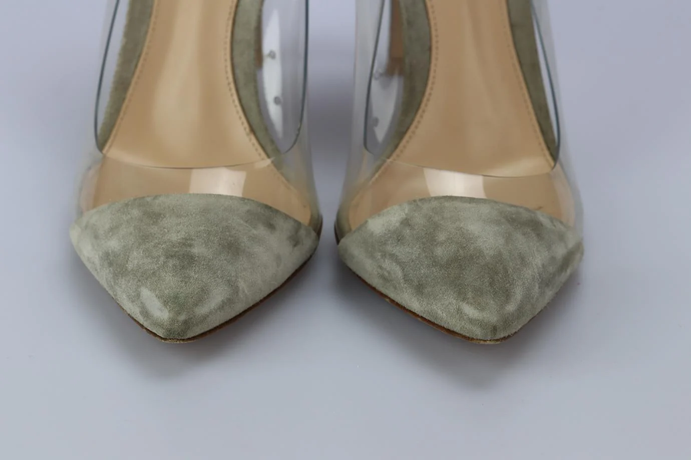 GIANVITO ROSSI PVC AND SUEDE PUMPS EU 38 UK 5 US 8 - Image 6