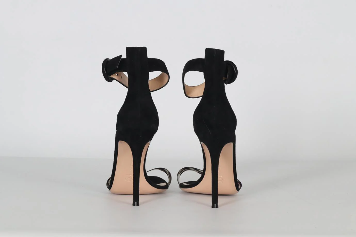 GIANVITO ROSSI PVC AND SUEDE SANDALS EU 38 UK 5 US 8 - Image 4