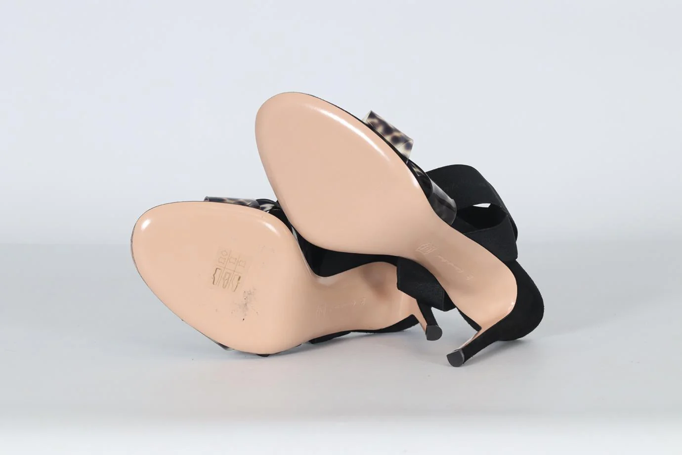 GIANVITO ROSSI PVC AND SUEDE SANDALS EU 38 UK 5 US 8 - Image 4