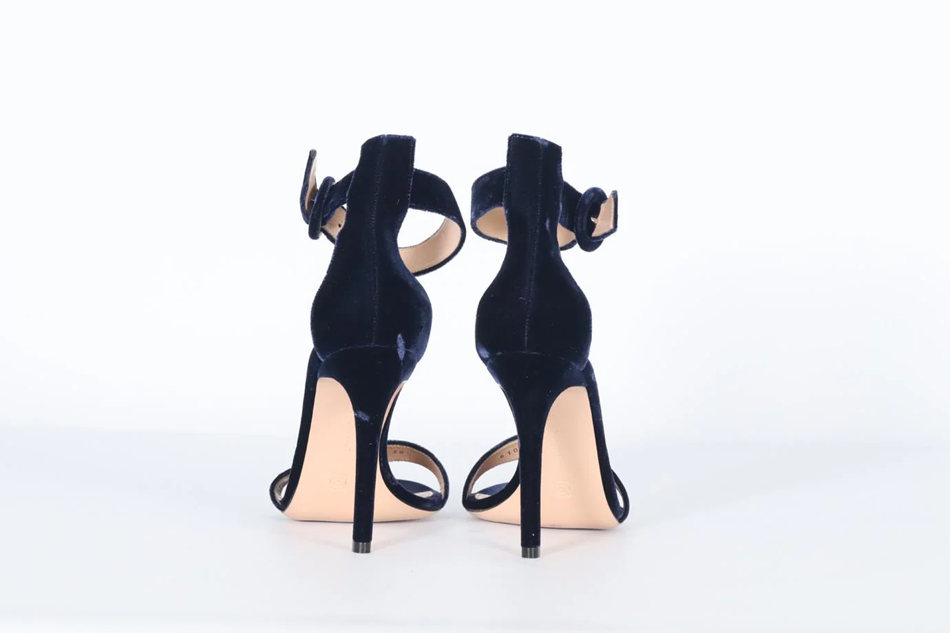 GIANVITO ROSSI VELVET SANDALS EU 38.5 UK 5.5 US 8.5 - Image 4
