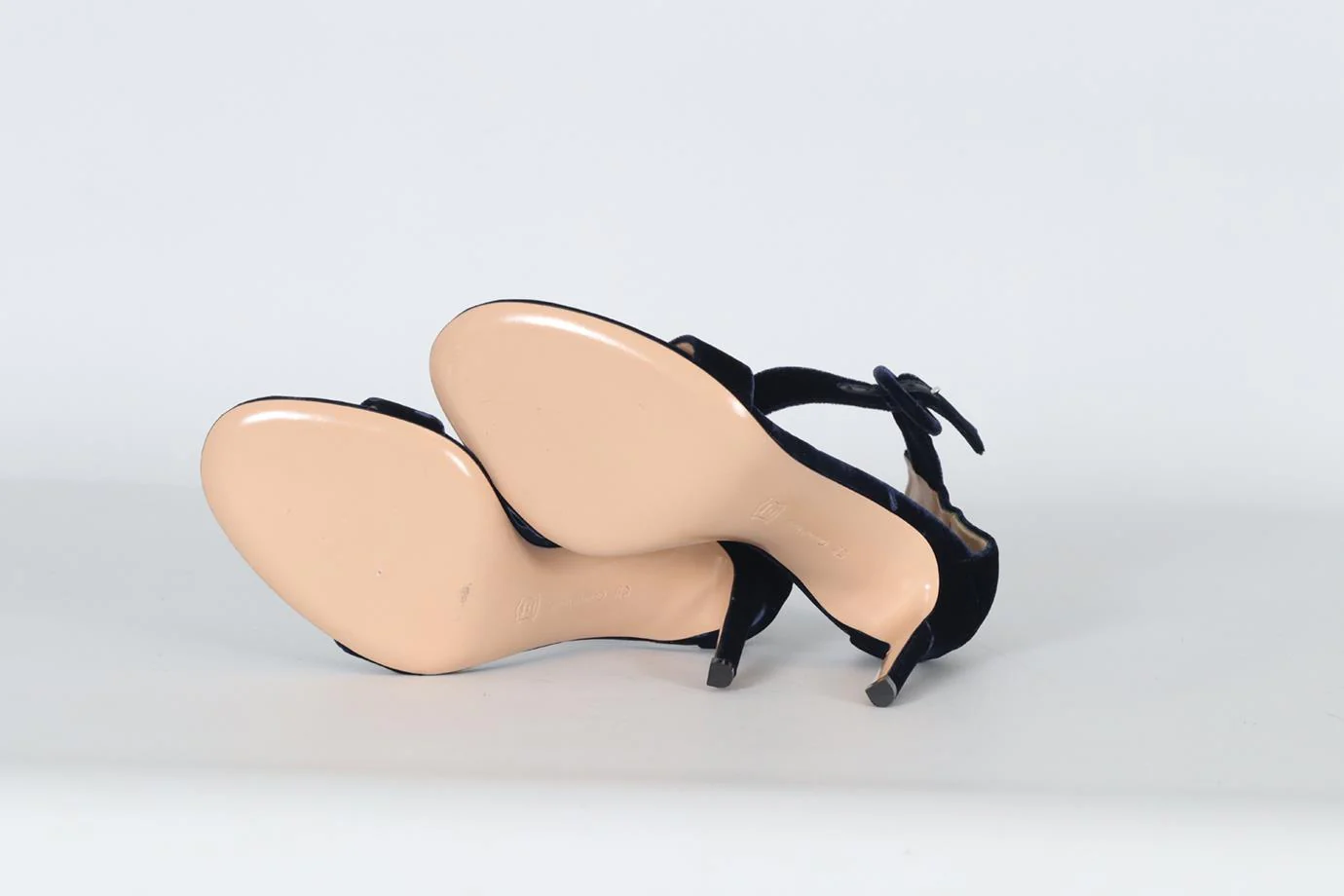 GIANVITO ROSSI VELVET SANDALS EU 38.5 UK 5.5 US 8.5 - Image 5