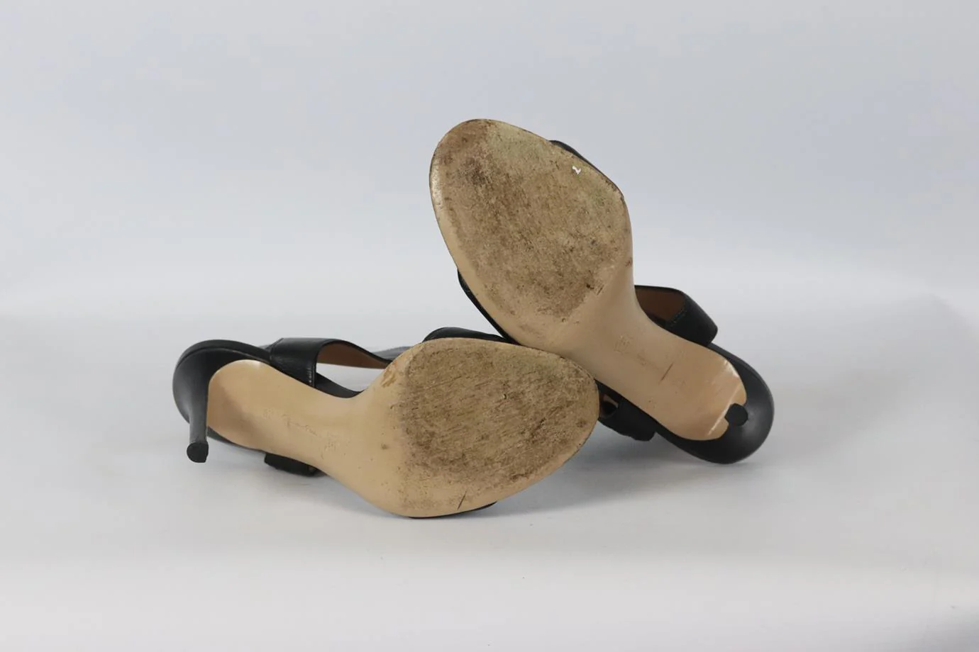 GIANVITO ROSSI ZIP DETAILED LEATHER SANDALS EU 38.5 UK 5.5 US 8.5 - Image 5