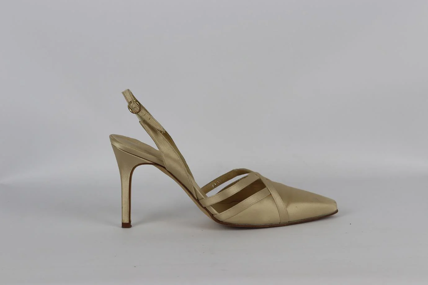 GINA SATIN SLINGBACK PUMPS EU 38.5 UK 5.5 US 8.5 - Image 2