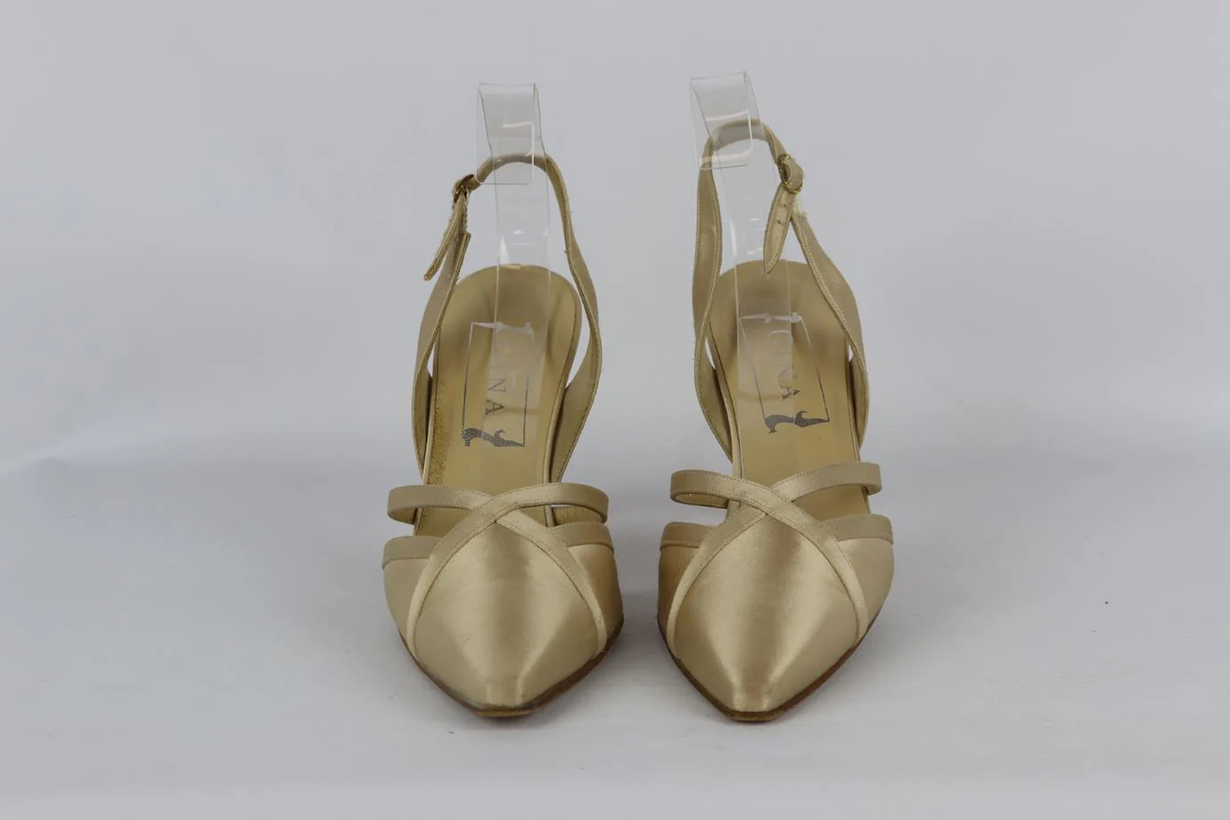 GINA SATIN SLINGBACK PUMPS EU 38.5 UK 5.5 US 8.5 - Image 4