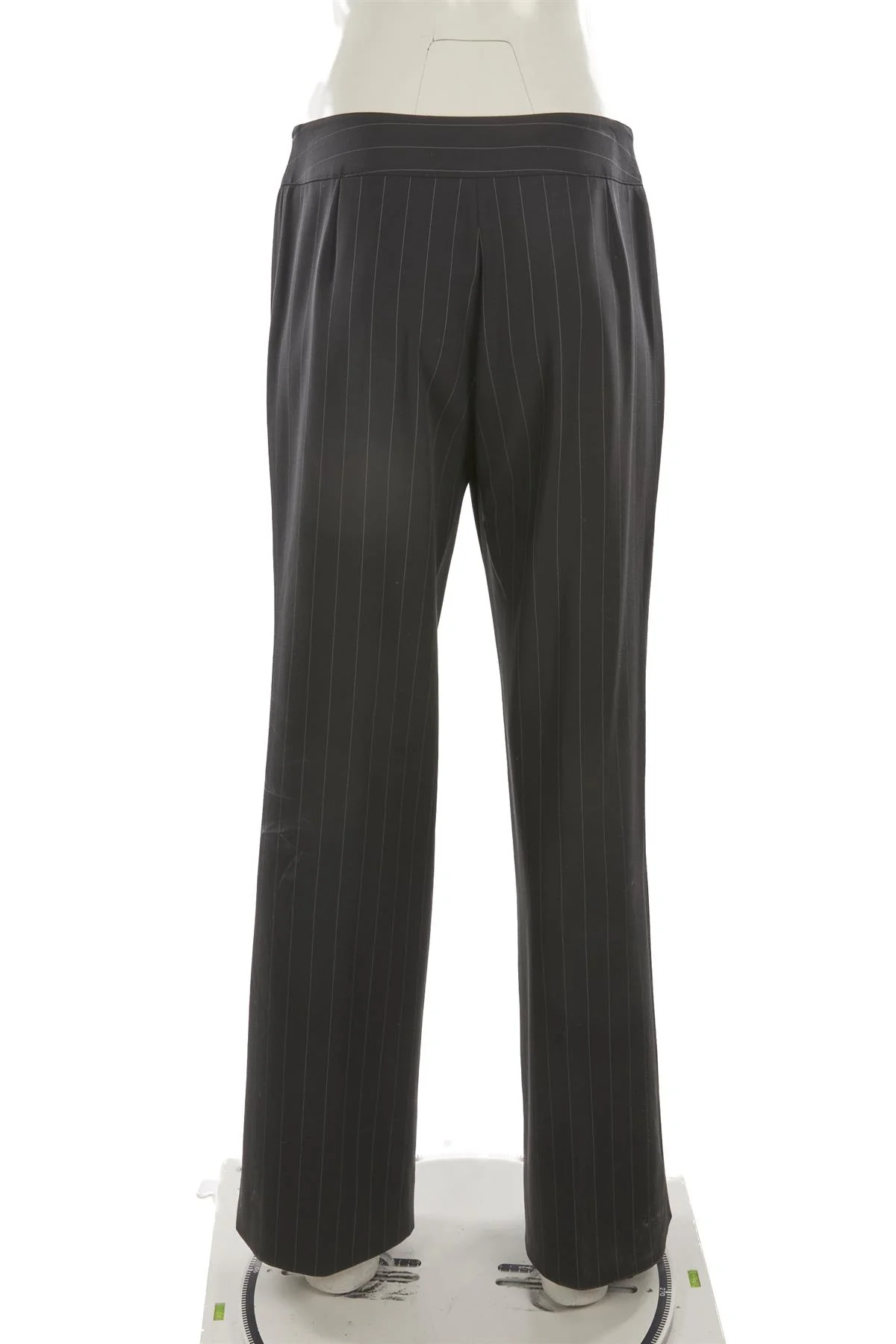 GIORGIO ARMANI BLACK VINTAGE WOOL PANT SUIT UK 8 - Image 7