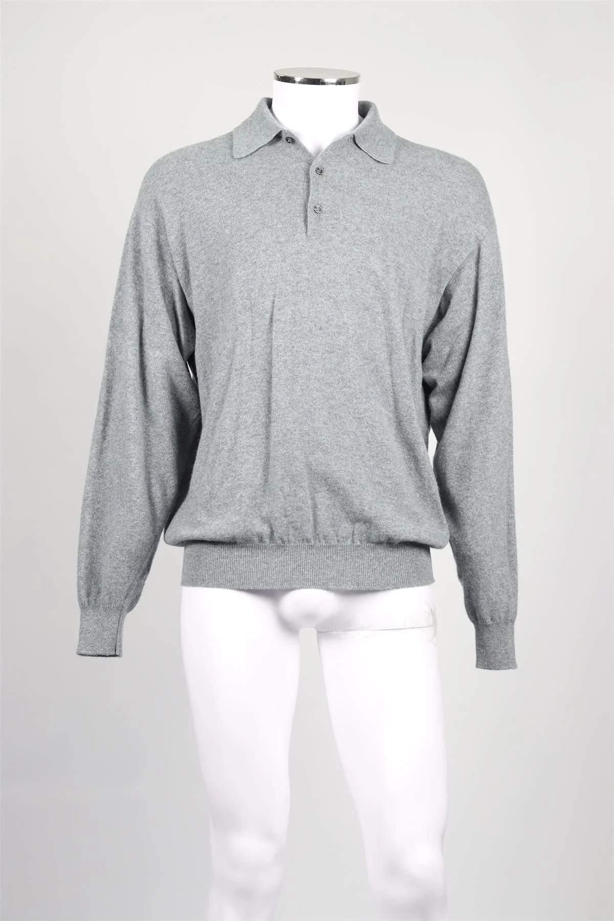 GIORGIO ARMANI BLUE MEN'S CASHMERE SWEATER IT 52 UK 42 - Image 2