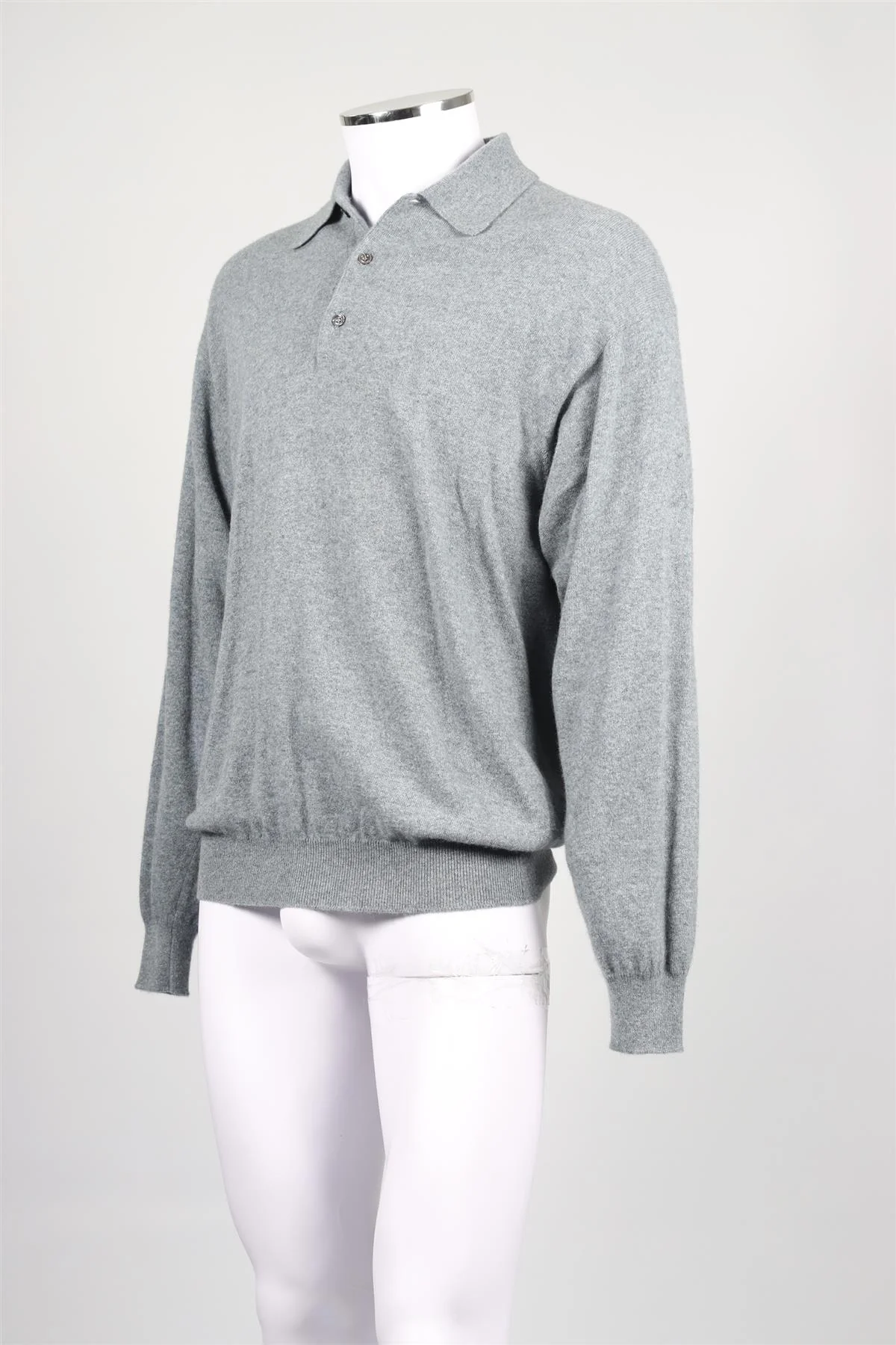 GIORGIO ARMANI BLUE MEN'S CASHMERE SWEATER IT 52 UK 42 - Image 3