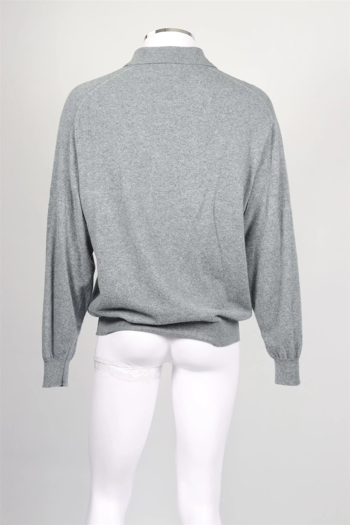 GIORGIO ARMANI BLUE MEN'S CASHMERE SWEATER IT 52 UK 42 - Image 4