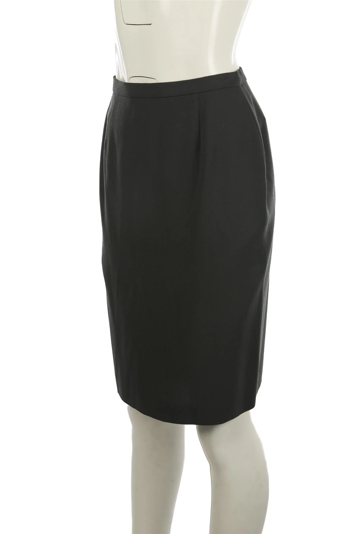 GIORGIO ARMANI GREEN VINTAGE WOOL SKIRT SUIT IT 40 UK 8 - Image 6