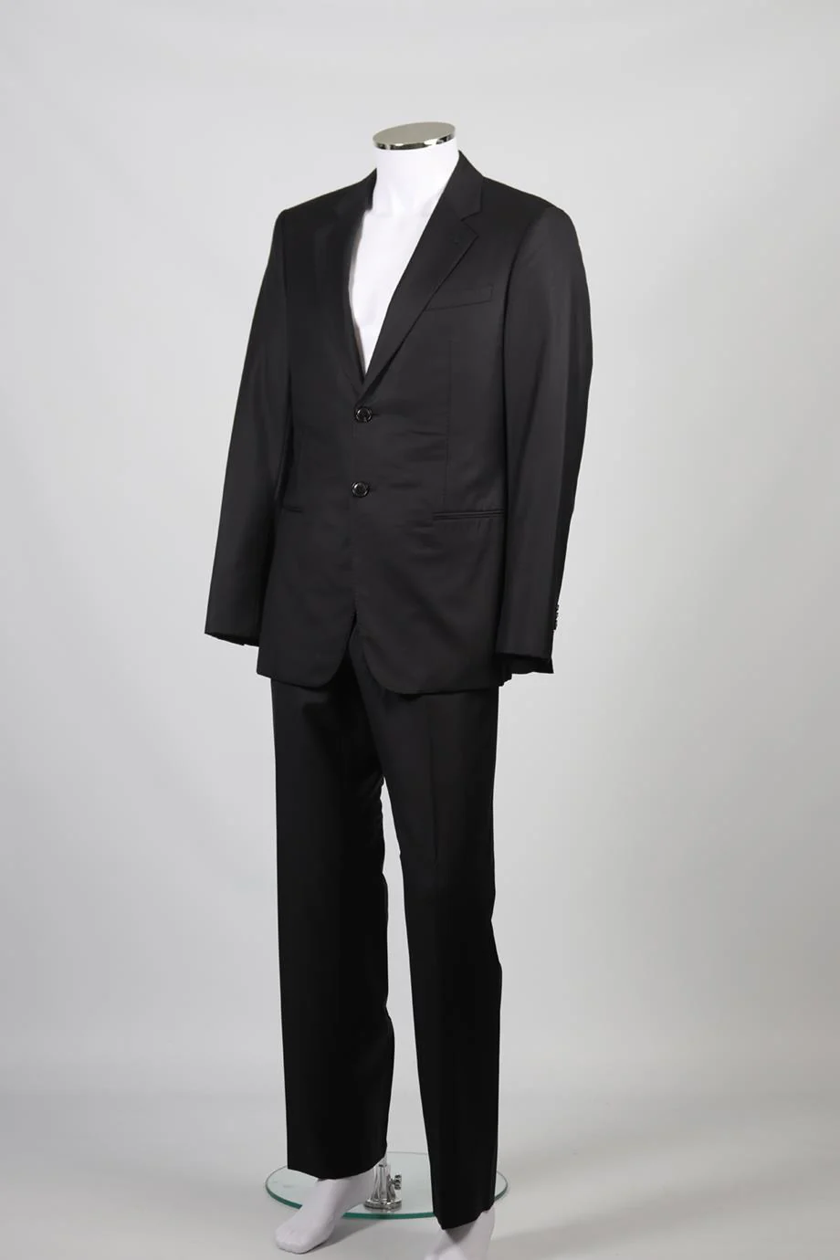 GIORGIO ARMANI MEN'S WOOL AND CASHMERE BLEND TWO PIECE SUIT IT 50 UK/US 34 FR 42 - Image 3
