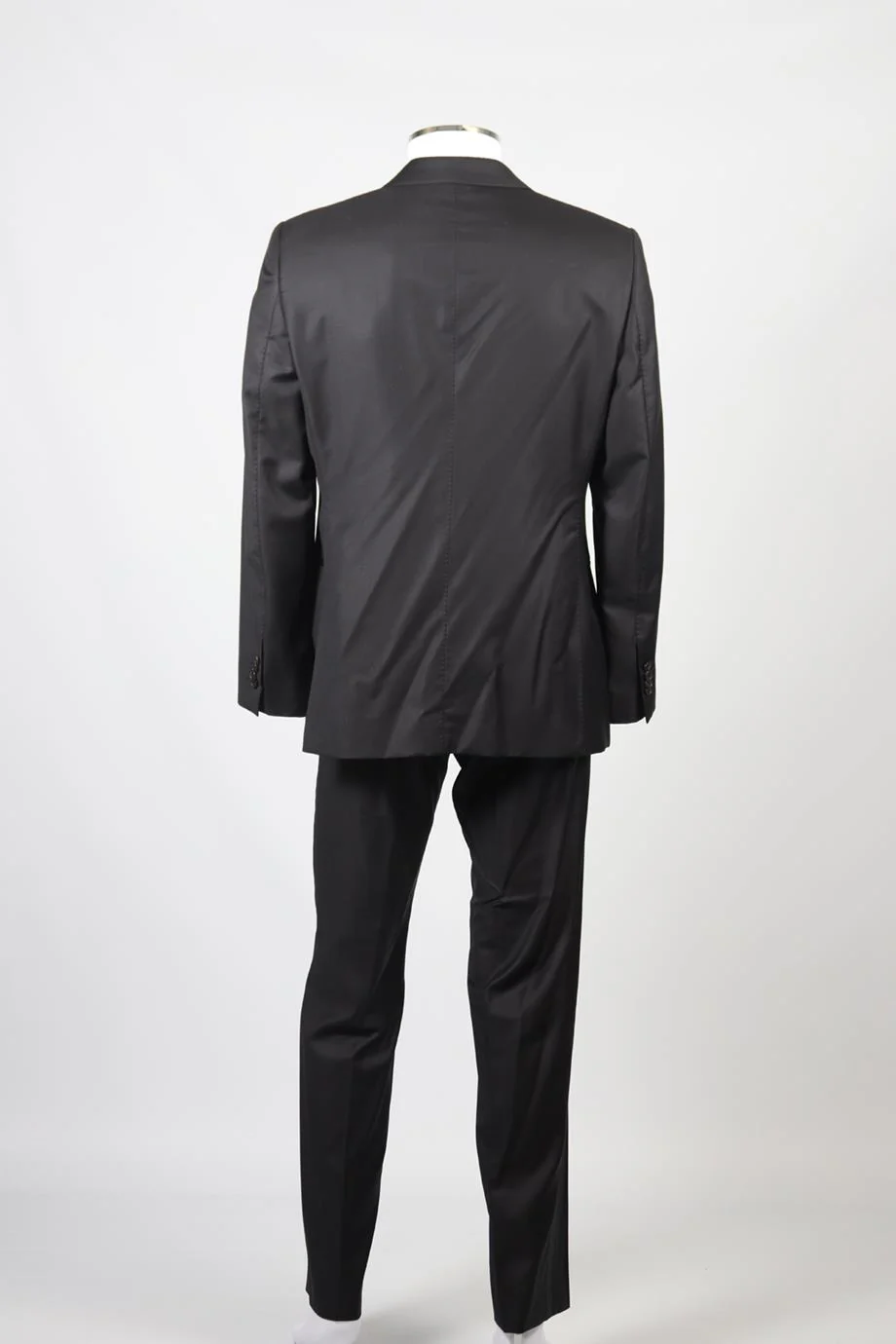 GIORGIO ARMANI MEN'S WOOL AND CASHMERE BLEND TWO PIECE SUIT IT 50 UK/US 34 FR 42 - Image 4