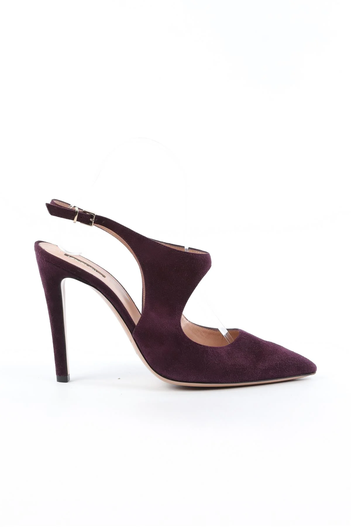 GIORGIO ARMANI PURPLE SUEDE PUMPS EU 38 UK 5 US 8 - Image 2