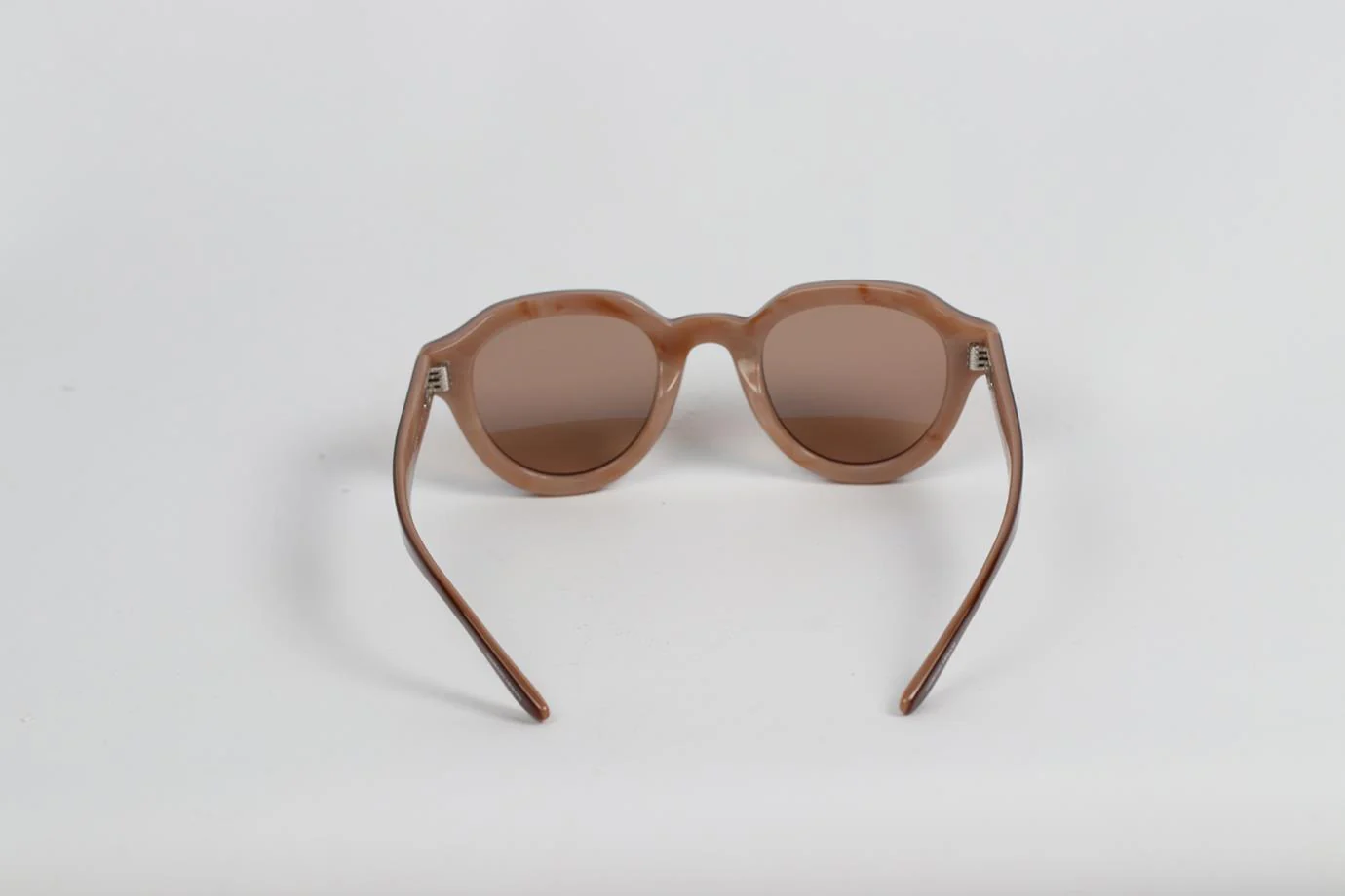 GIORGIO ARMANI ROUND FRAME ACETATE SUNGLASSES - Image 11