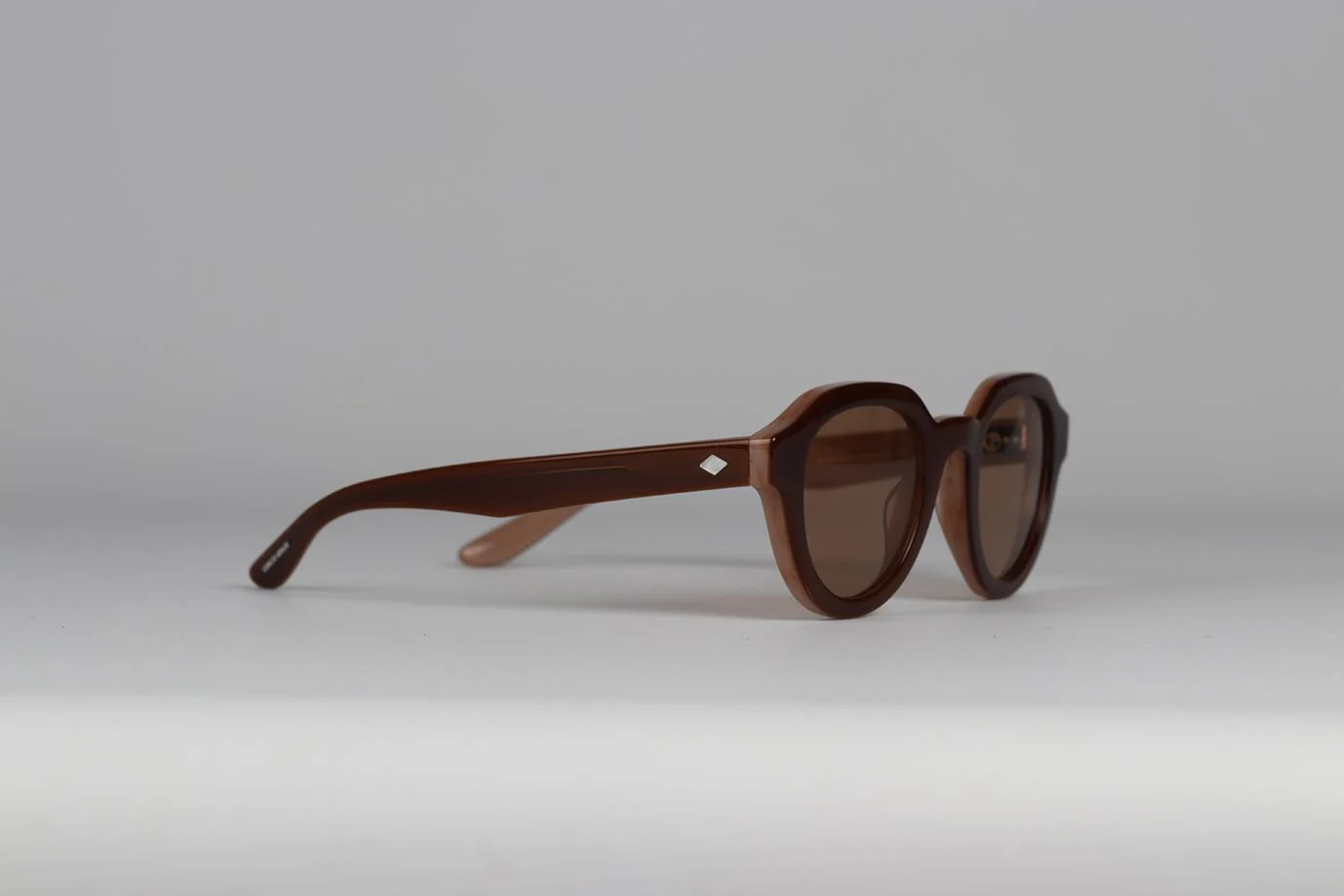 GIORGIO ARMANI ROUND FRAME ACETATE SUNGLASSES - Image 2
