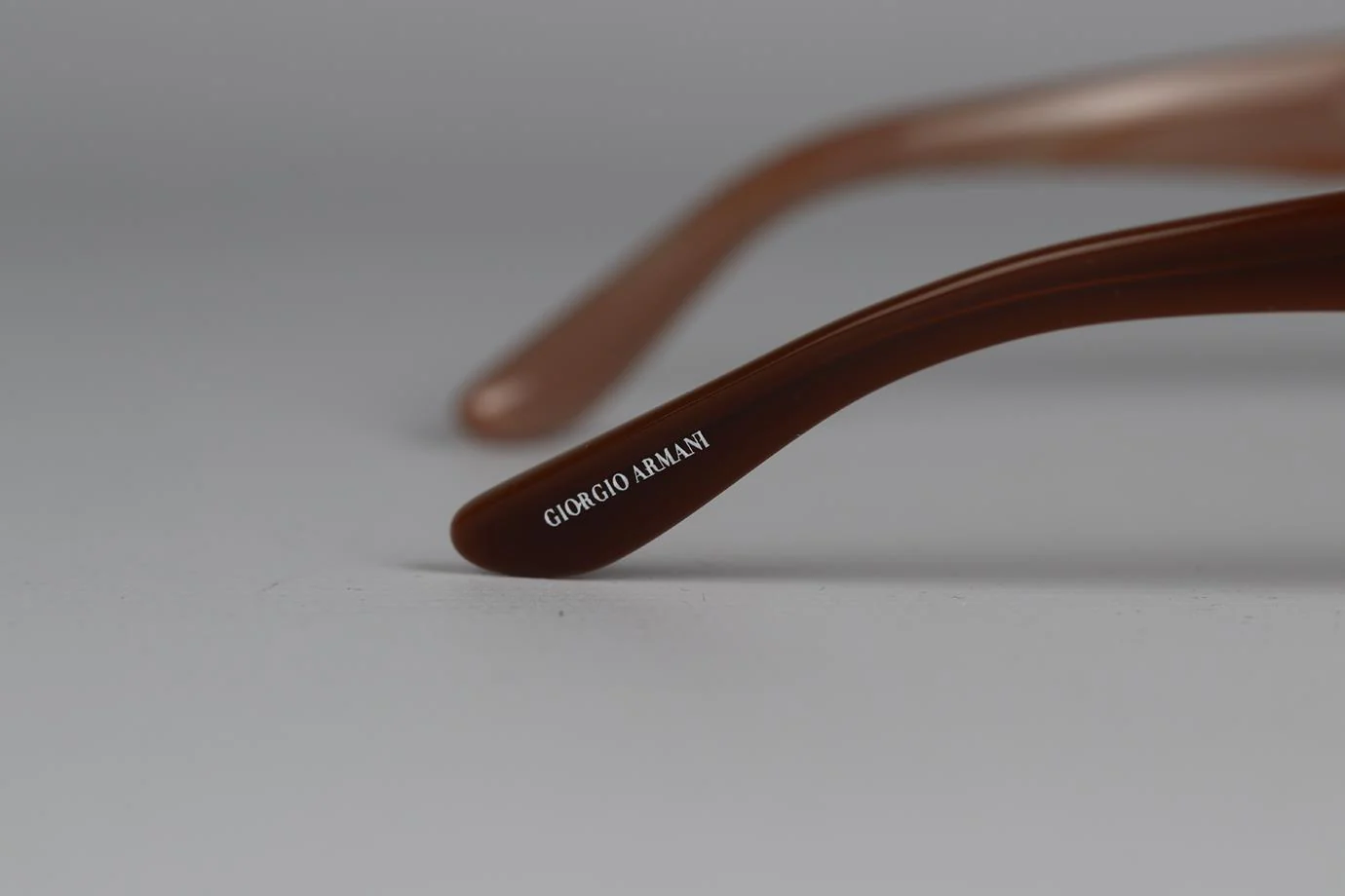 GIORGIO ARMANI ROUND FRAME ACETATE SUNGLASSES - Image 8