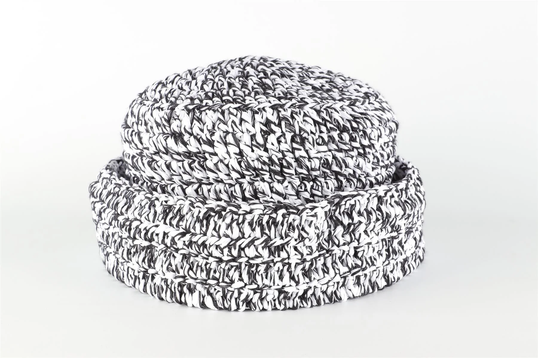 GIORGIO ARMARNI WHITE RAFFIA HAT MEDIUM - Image 3